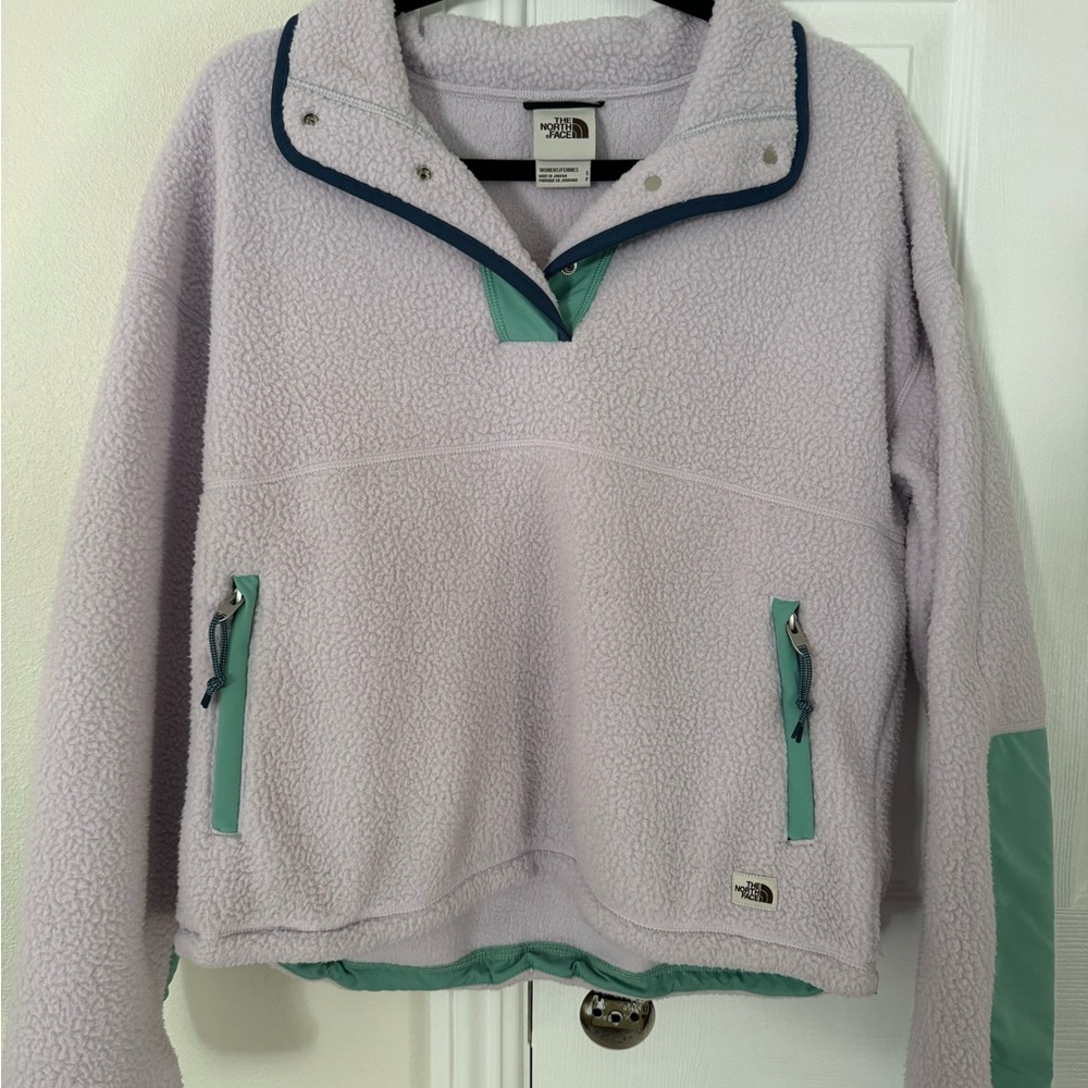 The North Face Lavender Fleece Pullover
